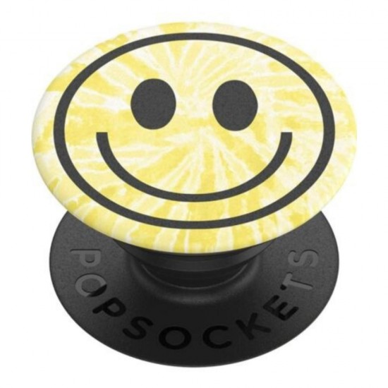 Оригинален попсокет PopSockets® PopGrip Standard Tie Dye Smiley, Многоцветен от Fonax.bg