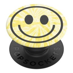 Оригинален попсокет PopSockets® PopGrip Standard Tie Dye Smiley, Многоцветен