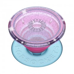 Оригинален попсокет PopSockets® PopGrip Standard Translucent glitter Lavender, Лилав