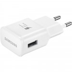Оригинално Зарядно устройство адаптер Samsung 15W USB-A, TA200NWE 220V Fast Charging в плик, Бял