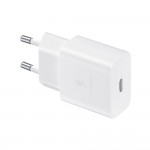 Оригинално Зарядно устройство адаптер Samsung 15W USB-C, EP-T1510NWEGEU, 220V Fast Charging в кутия, Бял