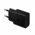 Оригинално зарядно устройство комплект Samsung EP-T1510XBEGEU с кабел 15W USB-C, 220V Super Fast Charging в кутия, Черно