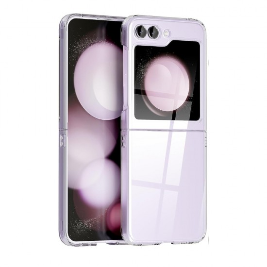 Пластмасов кейс MBX, За Samsung Galaxy Z Flip5 5G, Прозрачен от Fonax.bg