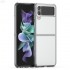 Пластмасов кейс MBX със силиконова рамка, За Samsung Galaxy Z Flip3 5G, Прозрачен