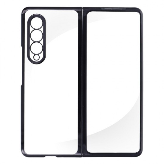 Пластмасов прозрачен кейс MBX с кант, За Samsung Galaxy Z Fold3 5G, Черен от Fonax.bg