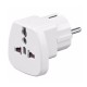 Преходник MBX Plug Adapter UK / US to Europe, в плик, Бял от Fonax.bg