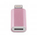 Преходник адаптер Micro USB към iPhone, HQ, Многоцветен