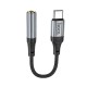 Преходник адаптер OTG USB-C към 3.5мм женско, HOCO LS36,Черен от Fonax.bg