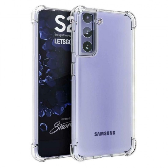 Силиконов кейс MBX Anti Shock 1.5mm, За Samsung Galaxy S22 5G (S901B), Прозрачен от Fonax.bg