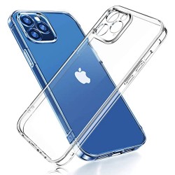 Силиконов кейс MBX Jelly 1.5mm, За iPhone 12 Pro Max (6.7), Прозрачен