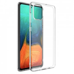 Силиконов кейс MBX, За Samsung Galaxy A71 (A715F), Прозрачен