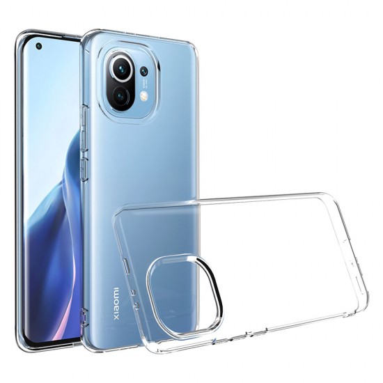 Силиконов кейс MBX, За Xiaomi Mi 11 Lite 4G/5G, Прозрачен от Fonax.bg