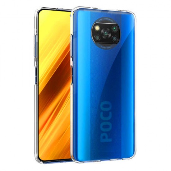 Силиконов кейс MBX, За Xiaomi Poco X3/X3 Pro, Прозрачен от Fonax.bg