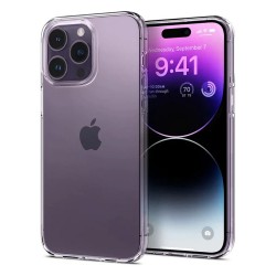Силиконов кейс MBX, За iPhone 14 Pro (6.1), Прозрачен