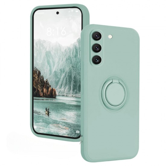 Силиконов кейс bSmart Finger Grip, За Samsung Galaxy A16, Светлозелен от Fonax.bg