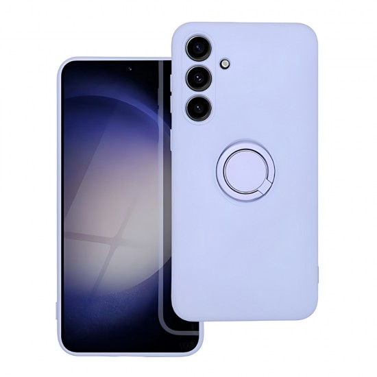Силиконов кейс bSmart Finger Grip, За Samsung Galaxy A35 (A356B), Светлолилав от Fonax.bg