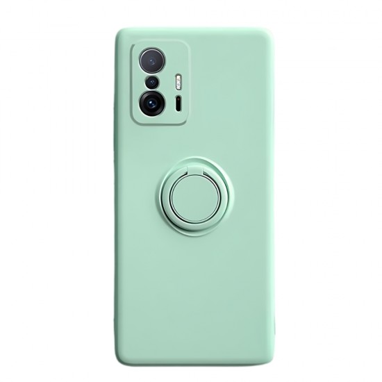 Силиконов кейс bSmart Finger Grip, За Xiaomi Redmi 13C 4G, Светлозелен от Fonax.bg