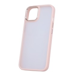 Силиконов кейс bSmart Silicone Satin Matt Case, За iPhone 14 (6.1), Розов