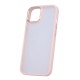 Силиконов кейс bSmart Silicone Satin Matt Case, За iPhone 14 (6.1), Розов от Fonax.bg