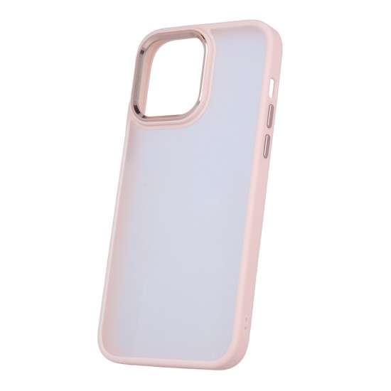 Силиконов кейс bSmart Silicone Satin Matt Case, За iPhone 14 Pro Max (6.7), Бледорозов от Fonax.bg