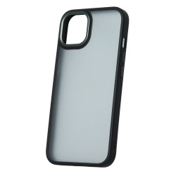 Силиконов кейс bSmart Silicone Satin Matt Case, За iPhone 15 Pro (6.1), Черен