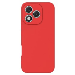 Силиконов кейс bSmart Silicone Soft Cover, За Honor 400 Lite, Червен