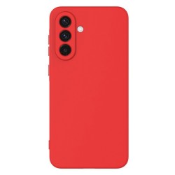 Силиконов кейс bSmart Silicone Soft Cover, За Samsung Galaxy A17, Червен