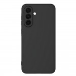 Силиконов кейс bSmart Silicone Soft Cover, За Samsung Galaxy A56, Черен