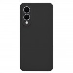 Силиконов кейс bSmart Silicone Soft Cover, За Samsung Galaxy S25 Edge, Черен