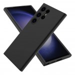 Силиконов кейс bSmart Silicone Soft Cover, За Samsung Galaxy S25 Ultra, Черен