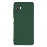 Силиконов кейс iPaky матиран, За Samsung Galaxy A07, Тъмнозелен