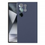 Силиконов кейс iPaky матиран, За Samsung Galaxy S24 Ultra (S928B), Тъмносин