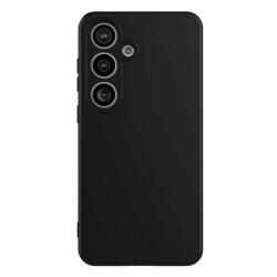 Силиконов кейс iPaky матиран, За Samsung Galaxy S25 FE, Черен