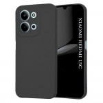 Силиконов кейс iPaky матиран, За Xiaomi Redmi 15C, Черен
