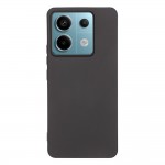 Силиконов кейс iPaky матиран, За Xiaomi Redmi Note 13 Pro 5G, Черен