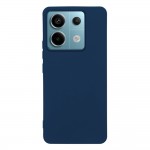 Силиконов кейс iPaky матиран, За Xiaomi Redmi Note 13 Pro 5G, Тъмносин