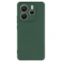 Силиконов кейс iPaky матиран, За Xiaomi Redmi Note 14 5G, Тъмнозелен