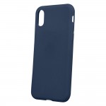 Силиконов кейс iPaky матиран, За iPhone 11 Pro Max (6.5), Тъмносин