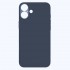 Силиконов кейс iPaky матиран, За iPhone 16 (6.1), Тъмносин