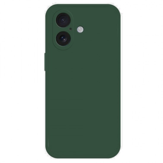 Силиконов кейс iPaky матиран, За iPhone 17 (6.3), Тъмнозелен от Fonax.bg