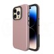 Силиконов твърд кейс Vmax Triangle, За iPhone 16 Pro Max (6.9), Розово-златен от Fonax.bg