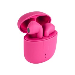 Слушалки Bluetooth безжични Setty Barbie Style, Цикламени