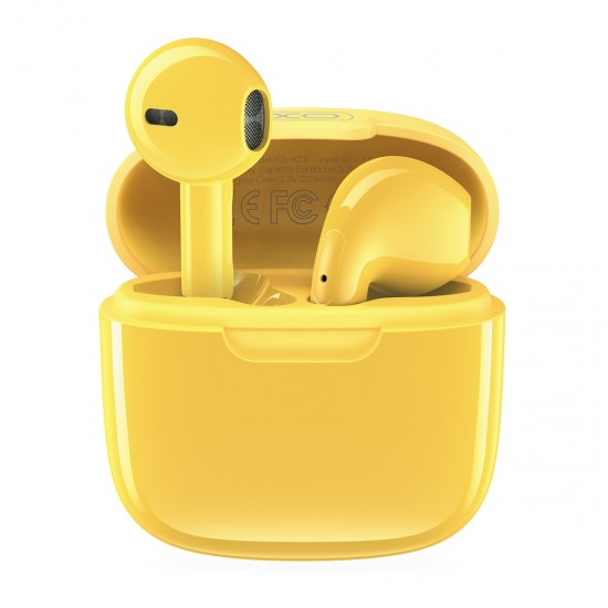 Слушалки Bluetooth безжични XO X23, Жълти от Fonax.bg