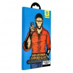 Стъклен протектор Blueo 5D Full Strong HD с цяло лепило, За iPhone 11 (6.1), Черен