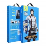 Стъклен протектор Blueo 5D Full Strong Privacy с цяло лепило, За iPhone 17 Pro (6.3), Черен