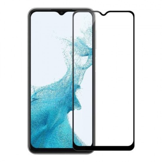 Стъклен протектор за дисплей MBX 5D Slim с цяло лепило, За Samsung Galaxy A13 5G/A04s (A136U/A047F), Черен от Fonax.bg