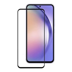 Стъклен протектор MBX 5D Slim с цяло лепило, За Samsung Galaxy A54 5G (A546B), Черен
