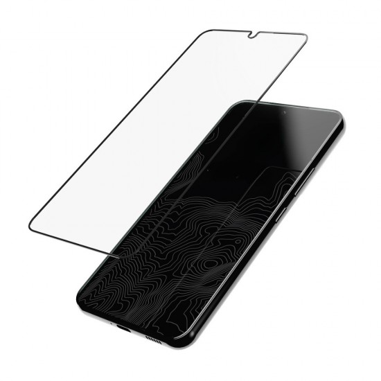 Стъклен протектор за дисплей MBX 5D Slim с цяло лепило, За Samsung Galaxy S23 Plus (S916B), Черен от Fonax.bg