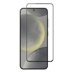 Стъклен протектор MBX 5D Slim с цяло лепило, За Samsung Galaxy S24 (S921B), Черен