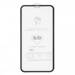 Стъклен протектор MBX 5D Slim с цяло лепило, За iPhone 7/8 Plus, Черен